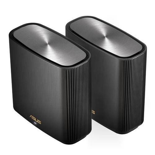 ASUS ZenWiFi AX (XT9) AX7800 1er Pack Schwarz Tri-band (2.4 GHz / 5 GHz / 5 GHz) Wi-Fi 6 (802.11ax) Zwart 4 Intern - Image 4