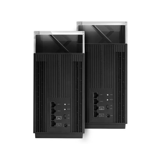 ASUS ZenWiFi Pro XT12(2-PK) Tri-band (2.4 GHz / 5 GHz / 5 GHz) Wi-Fi 6 (802.11ax) Zwart 4 Intern - Image 2