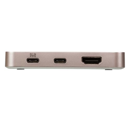 ATEN USB-C 4K Ultra Mini Dock met Power Pass-Through - Image 2