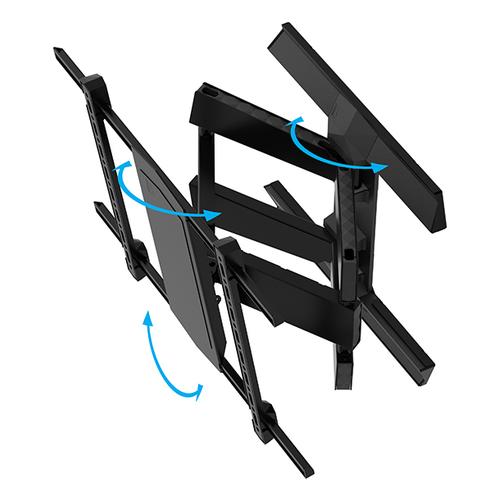 B-Tech Twin Cantilever 190,5 cm (75") Muur Zwart - Image 5