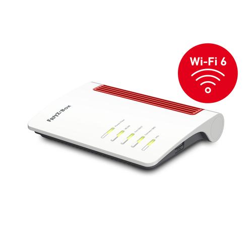 Box FRITZ! 5530 Fiber Edition Internation draadloze router 2.5 Gigabit Ethernet Dual-band (2.4 GHz / 5 GHz) Wit - Image 1