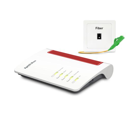 Box FRITZ! 5530 Fiber Edition Internation draadloze router 2.5 Gigabit Ethernet Dual-band (2.4 GHz / 5 GHz) Wit - Image 2