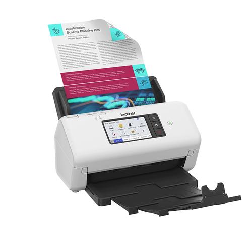 Brother ADS-4700W scanner Scanner met ADF + invoer voor losse vellen 600 x 600 DPI A4 Zwart, Wit - Image 2