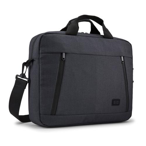Case Logic Huxton HUXA214 Black 35,6 cm (14") Aktetas Zwart, Grijs - Image 1