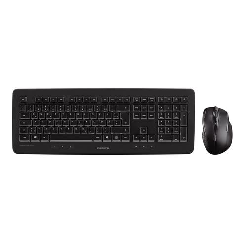 CHERRY DW 5100 toetsenbord Inclusief muis Universeel RF Draadloos Amerikaans Engels Zwart - Image 1