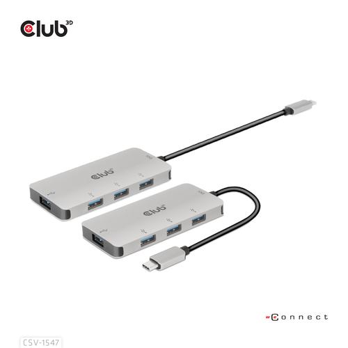 CLUB3D 4-Port USB-A Hub for USB-C – 10Gbps Fast Transfer - Image 6