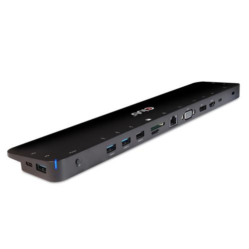 CLUB3D Club 3D USB Type-C Dockingstation – Verbind 3 Schermen & Laad Je Laptop Snel met 100W + Gratis charger inbegrepen - Image 2