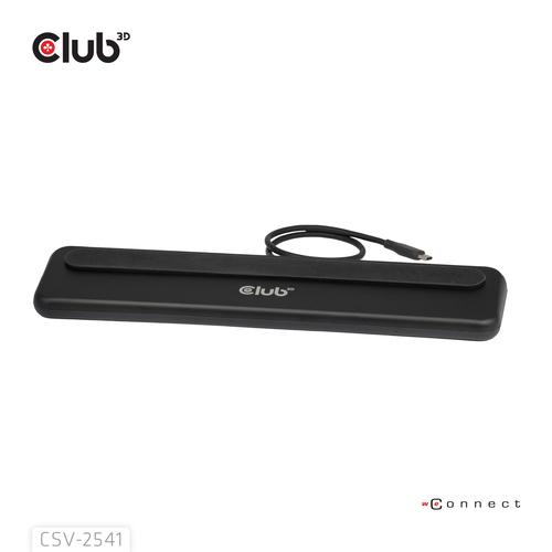 CLUB3D CSV-2541 laptop dock & poortreplicator Docking USB 3.2 Gen 1 (3.1 Gen 1) Type-C Zwart - Image 7
