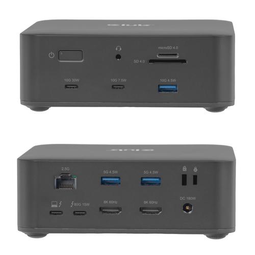 CLUB3D CSV-2562 13-1 Thunderbolt™ 5-dockingstation M.2 SSD 2x HDMI™ 8K60Hz Thunderbolt™ Share-gecertificeerd 180 W - Image 4