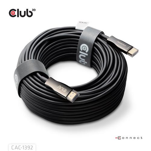 CLUB3D HDMI™ Hybrid AOC Cable 8K60Hz/4K120Hz 30m / 98.42 ft - Image 5
