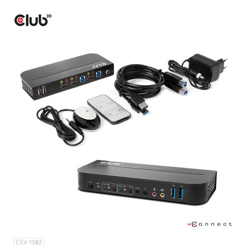 CLUB3D HDMI KVM SWITCH FOR DUAL HDMI 4K 60Hz - Image 8