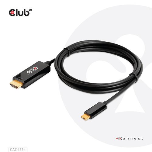 CLUB3D HDMI to USB Type-C 4K60Hz Active Cable M/M 1.8m/6 ft - Image 8