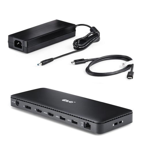 CLUB3D Thunderbolt 4 Certified 11-in-1 dockingstation voor mobiel apparaat Universeel Zwart - Image 3