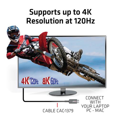 CLUB3D Ultra High Speed HDMI™ Certified AOC Cable 4K120Hz/8K60Hz Unidirectional M/M 20m/65.6ft - Image 6