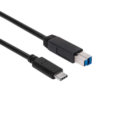 CLUB3D USB 3.1 Gen2 Type-C to Type-B Cable Male/Male, 1 meter - Image 1