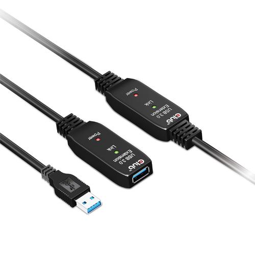 CLUB3D USB 3.2 Gen1 Active Repeater Cable 15m/ 49.2 ft M/F 28AWG - Image 9