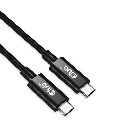CLUB3D USB4 Gen3x2 Type-C Bi-Directional Cable 8K60Hz or 4K120Hz, Data 40Gbps, PD 240W(48V/5A) EPR M/M 3m / 9.84ft - Image 10