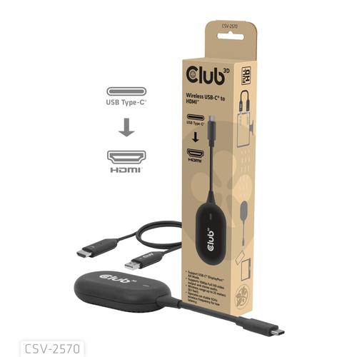 CLUB3D Wireless USB-C® to HDMI™ - Image 1