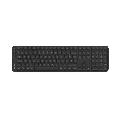 Contour Design Balance toetsenbord Kantoor RF-draadloos + Bluetooth QWERTZ Duits Zwart - Image 1