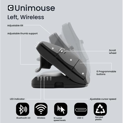 Contour Design Unimouse left Hand, wireless - Image 2