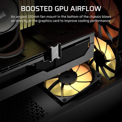 Corsair 3200D RS ARGB Mid-Tower PC Case - Smoke Midi Tower Zwart - Image 6