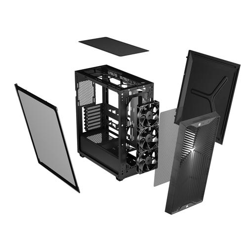 Corsair 3200D RS Midi Tower Grijs - Image 5