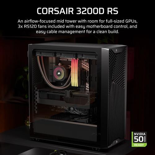Corsair 3200D RS Midi Tower Grijs - Image 6