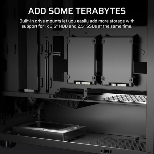 Corsair 3200D RS Midi Tower Wit - Image 8