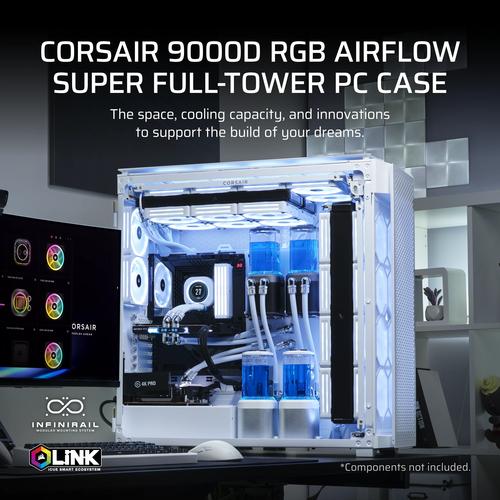 Corsair 9000D RGB AIRFLOW Full Tower Wit - Image 6