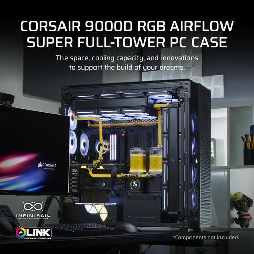 Corsair 9000D RGB AIRFLOW Full Tower Zwart - Image 6