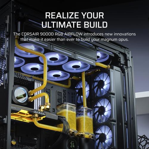 Corsair 9000D RGB AIRFLOW Full Tower Zwart - Image 7