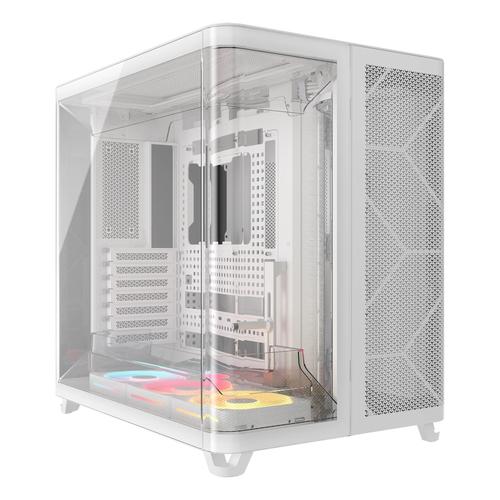 Corsair AIR 5400 LX-R RGB iCUE LINK Midi Tower Wit
