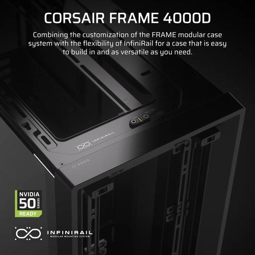 Corsair FRAME 4000D Midi Tower Zwart - Image 4