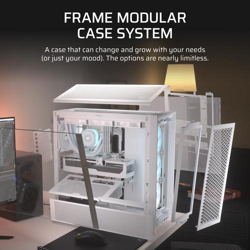 Corsair FRAME 4000D RS ARGB Midi Tower Wit - Image 5