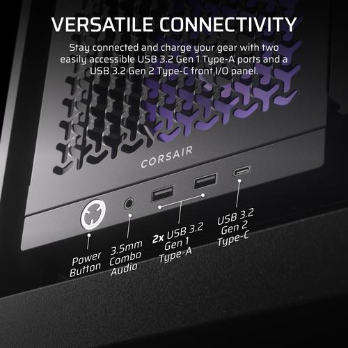 Corsair FRAME 4000D RS ARGB Midi Tower Zwart - Image 9