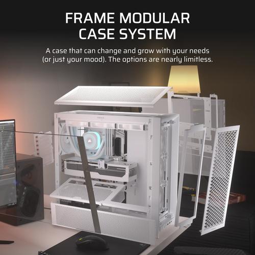 Corsair FRAME 4000D RS Midi Tower Wit - Image 5