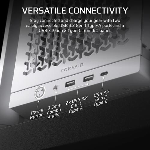 Corsair FRAME 4000D RS Midi Tower Wit - Image 9