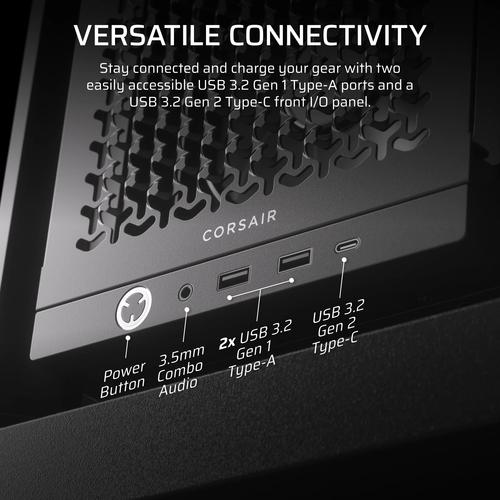 Corsair FRAME 4000D RS Midi Tower Zwart - Image 9