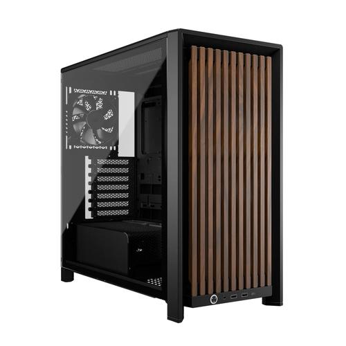Corsair FRAME 4000D WOOD RS Midi Tower Zwart, Hout
