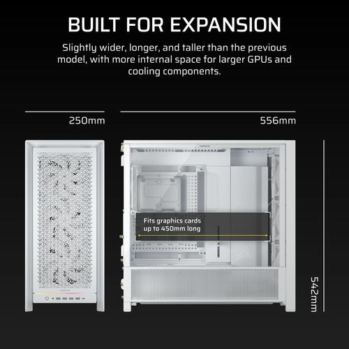 Corsair FRAME 5000D RS Midi Tower Wit - Image 2