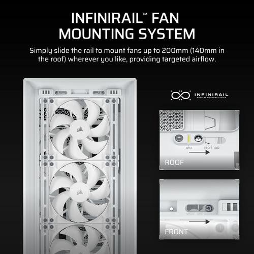 Corsair FRAME 5000D RS Midi Tower Wit - Image 7
