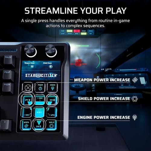 Corsair GALLEON 100 SD toetsenbord Gamen USB QWERTY Amerikaans Engels Zwart - Image 2
