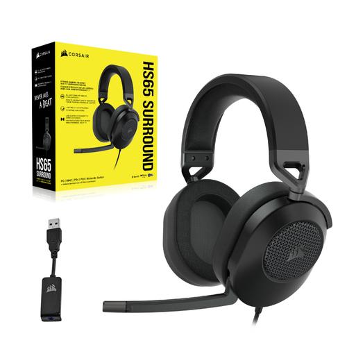 Corsair HS65 SURROUND Headset Bedraad Handheld Gamen Koolstof - Image 4