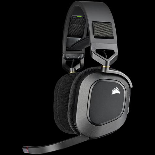 Corsair HS80 RGB Headset Draadloos Hoofdband Gamen Zwart - Image 1