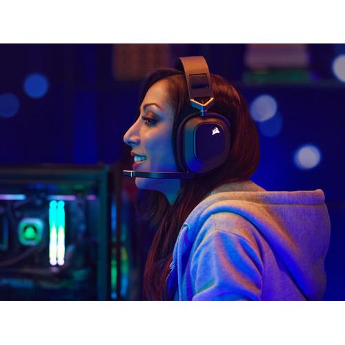 Corsair HS80 RGB Headset Draadloos Hoofdband Gamen Zwart - Image 2