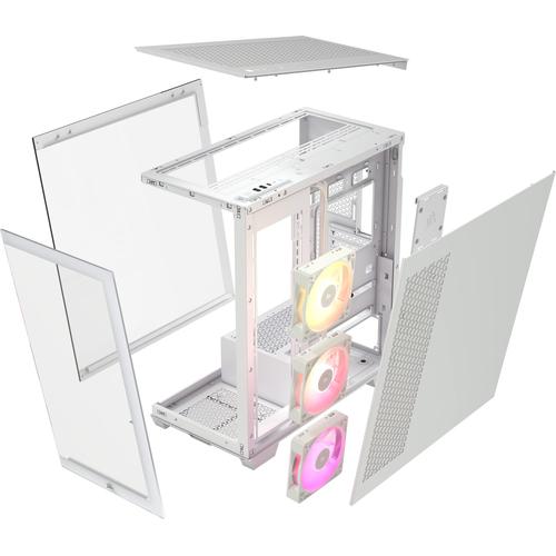 Corsair iCUE LINK 3500X RGB Midi Tower Wit - Image 9