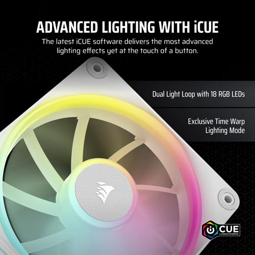 Corsair iCUE LINK LX120 RGB Computer behuizing Ventilator 12 cm Wit 3 stuk(s) - Image 8