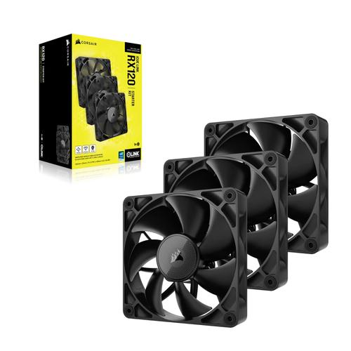 Corsair iCUE LINK RX120 Computer behuizing Ventilator 12 cm Zwart 3 stuk(s) - Image 6