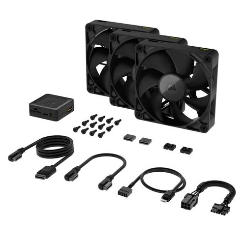Corsair iCUE LINK RX120 Computer behuizing Ventilator 12 cm Zwart 3 stuk(s) - Image 7