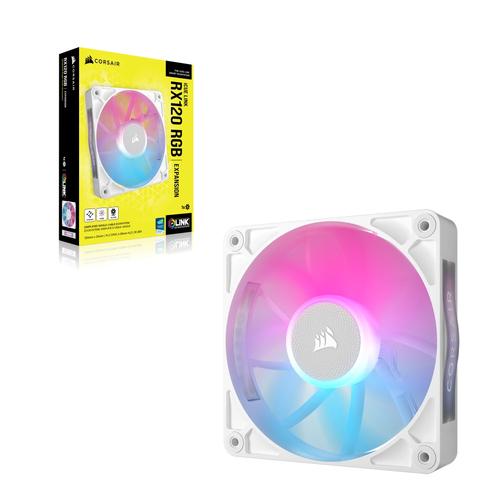 Corsair iCUE LINK RX120 RGB Computer behuizing Ventilator 12 cm Wit 1 stuk(s) - Image 8